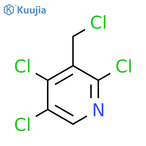 3-Chloromethyl-2,4,5-trichloropyridine structure