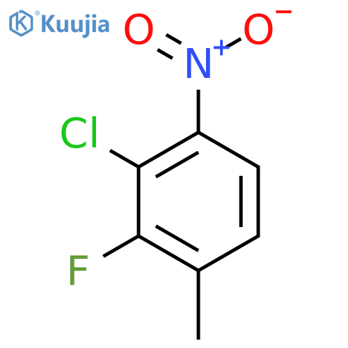 3-Chloro-2-fluoro-4-nitrotoluene structure