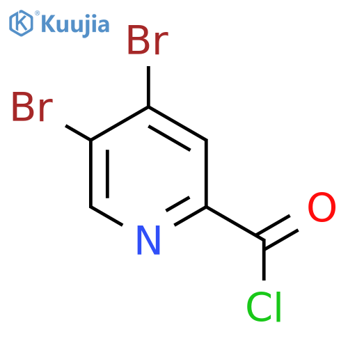4,5-Dibromopyridine-2-carbonyl chloride structure