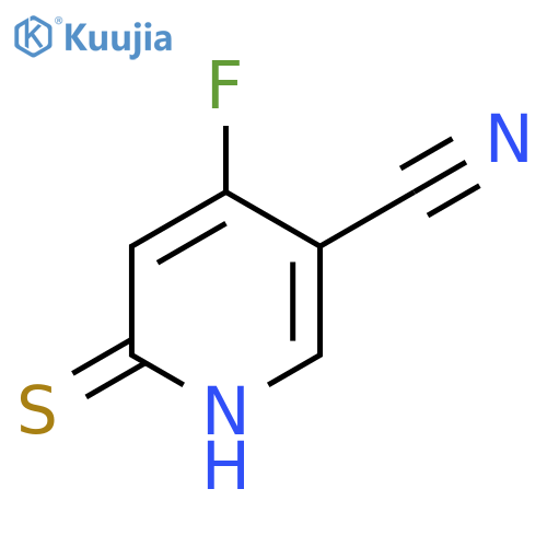 4-Fluoro-6-mercaptonicotinonitrile structure