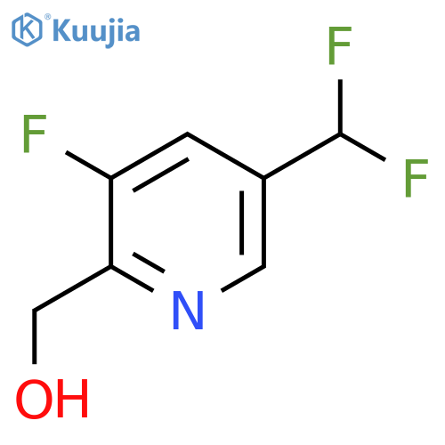 5-(Difluoromethyl)-3-fluoropyridine-2-methanol structure