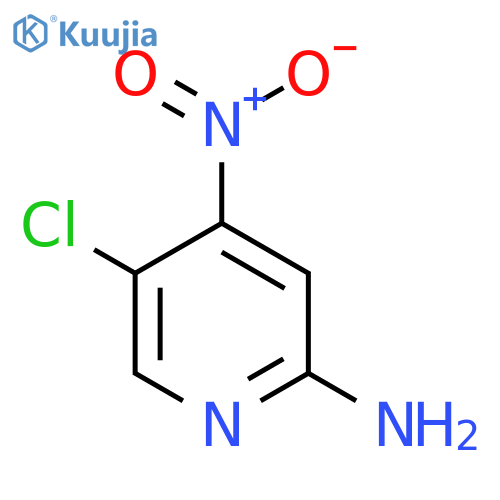 2-Amino-5-chloro-4-nitropyridine structure