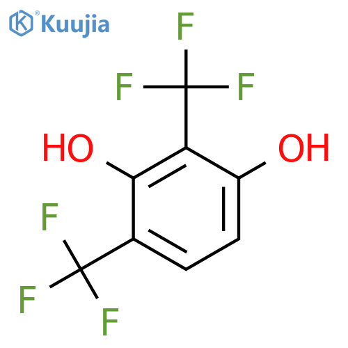 1,3-Bis(trifluoromethyl)-2,4-dihydroxybenzene structure