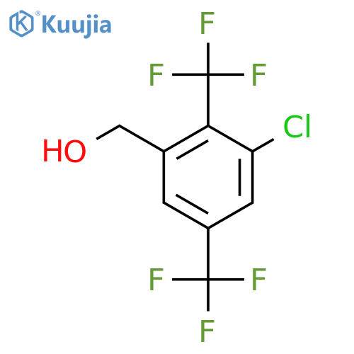 2,5-Bis(trifluoromethyl)-3-chlorobenzyl alcohol structure