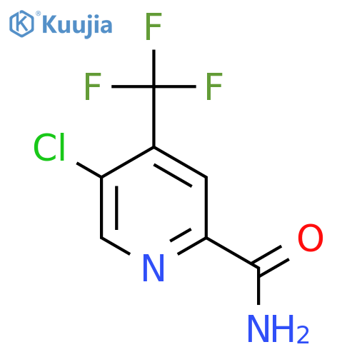 5-Chloro-4-(trifluoromethyl)picolinamide structure