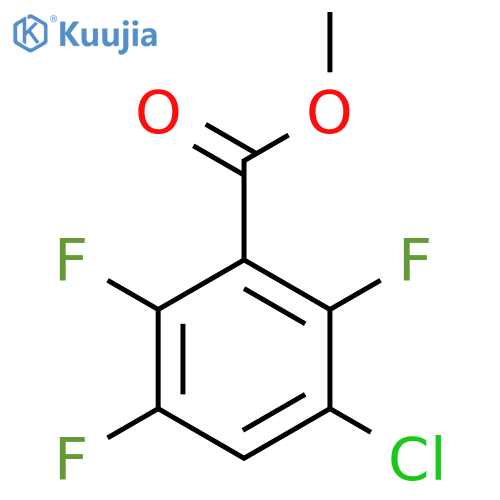 Methyl 3-chloro-2,5,6-trifluorobenzoate structure