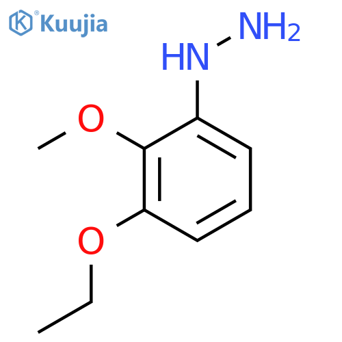 3-Ethoxy-2-methoxyphenylhydrazine structure