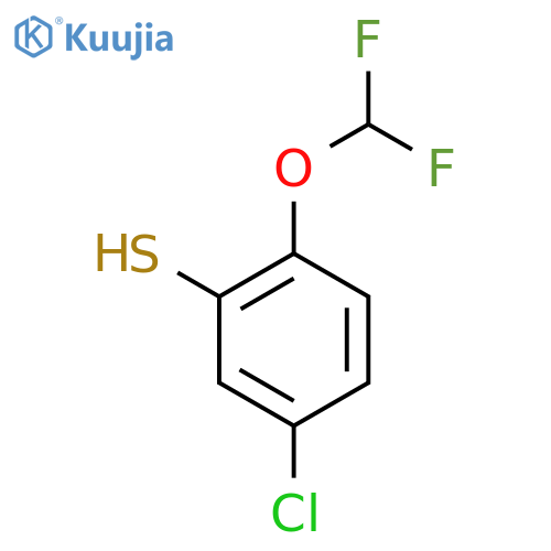 5-Chloro-2-(difluoromethoxy)thiophenol structure