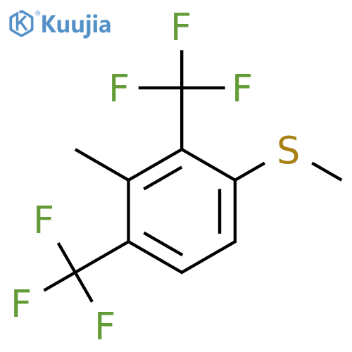 2,4-Bis(trifluoromethyl)-3-(methyl)thioanisole structure