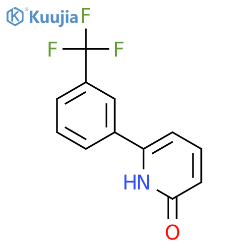 2-Hydroxy-6-(3-trifluoromethylphenyl)pyridine structure