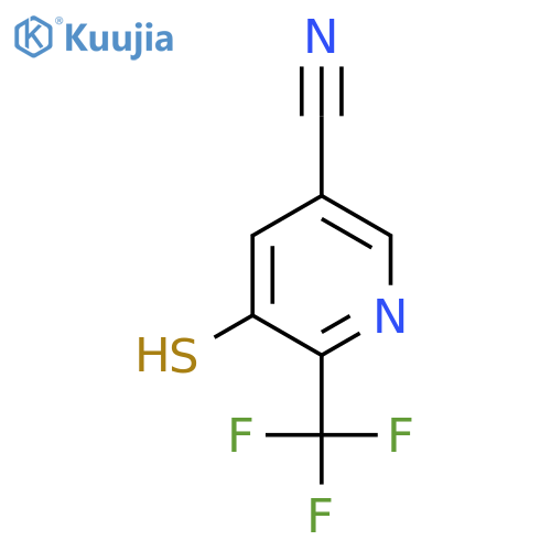 5-Mercapto-6-(trifluoromethyl)nicotinonitrile structure