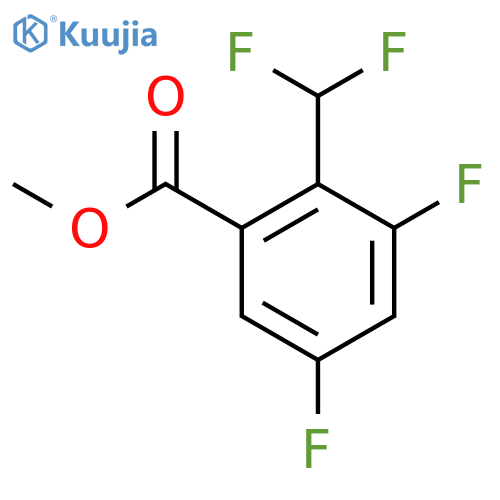 Methyl 3,5-difluoro-2-(difluoromethyl)benzoate structure