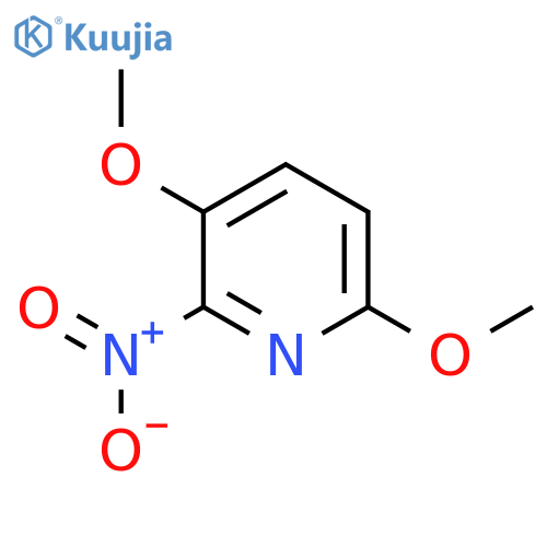 3,6-Dimethoxy-2-nitropyridine structure