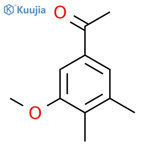 3',4'-Dimethyl-5'-methoxyacetophenone structure