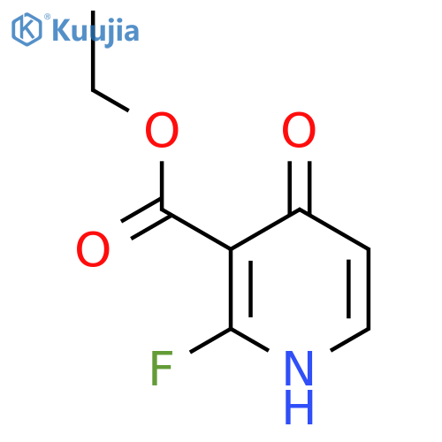 Ethyl 2-fluoro-4-hydroxynicotinate structure
