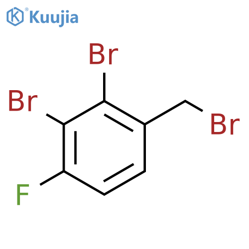 2,3-Dibromo-4-fluorobenzyl bromide structure