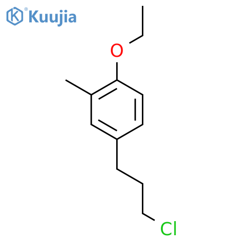 5-(3-Chloropropyl)-2-ethoxytoluene structure