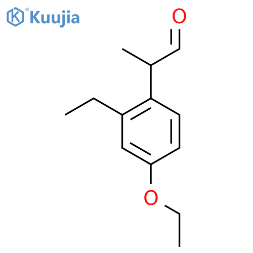4-Ethoxy-2-ethylphenylpropanal structure