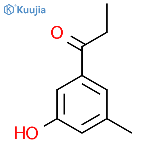 3-Methyl-5-propionylphenol structure