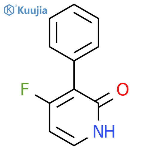 4-Fluoro-2-hydroxy-3-phenylpyridine structure