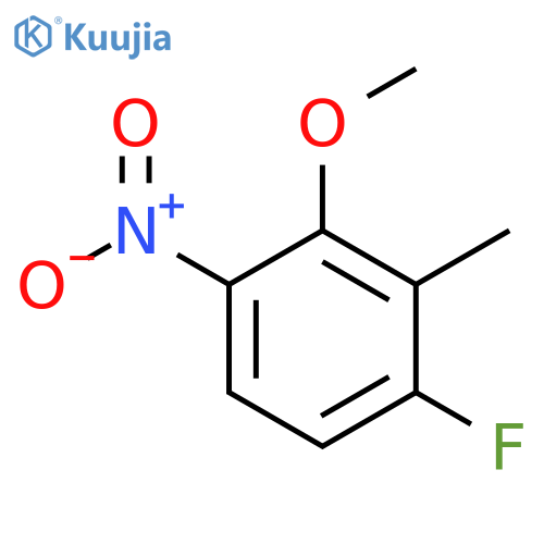 3-Fluoro-2-methyl-6-nitroanisole structure