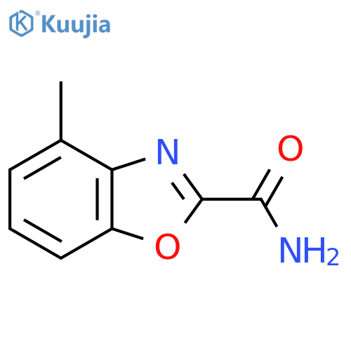4-Methylbenzo[d]oxazole-2-carboxamide structure
