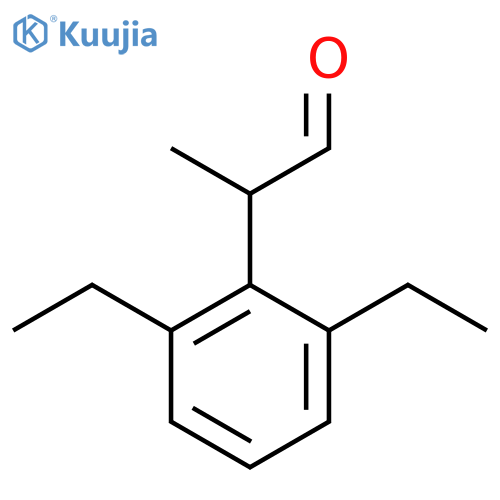 2,6-Diethylphenylpropanal structure