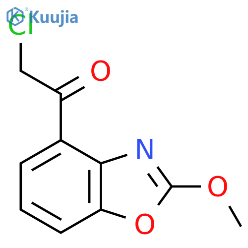 4-(2-Chloroacetyl)-2-methoxybenzo[d]oxazole structure