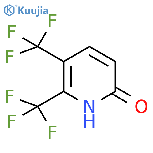 2,3-Bis(trifluoromethyl)-6-hydroxypyridine structure