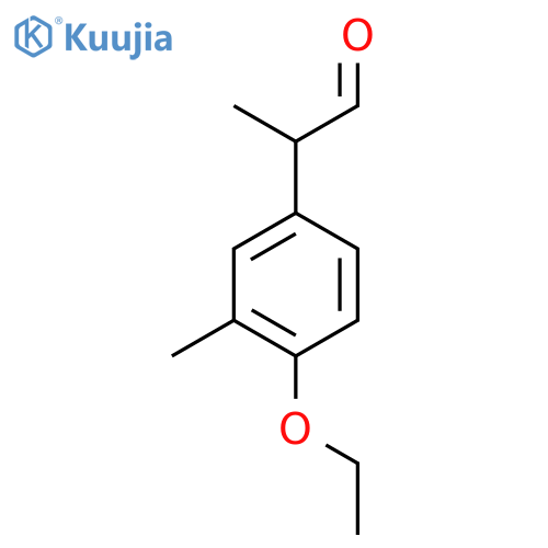 4-Ethoxy-3-methylphenylpropanal structure