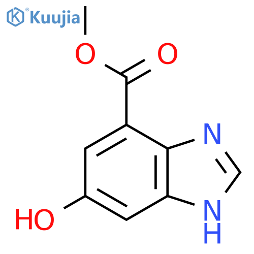 Methyl 5-hydroxy-1H-benzimidazole-7-carboxylate structure