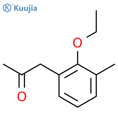 1-(2-Ethoxy-3-methylphenyl)propan-2-one structure