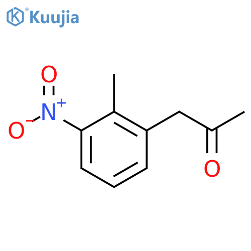 2-Nitro-6-(2-oxopropyl)toluene structure