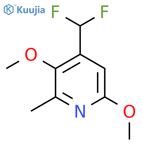 4-(Difluoromethyl)-3,6-dimethoxy-2-methylpyridine structure