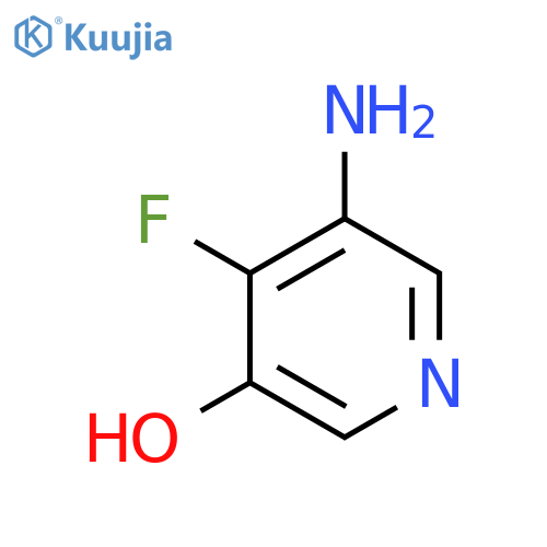 3-Amino-4-fluoro-5-hydroxypyridine structure
