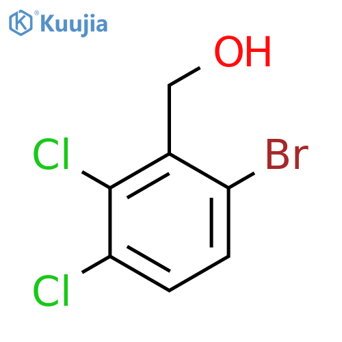 6-Bromo-2,3-dichlorobenzyl alcohol structure
