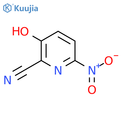 3-Hydroxy-6-nitropicolinonitrile structure