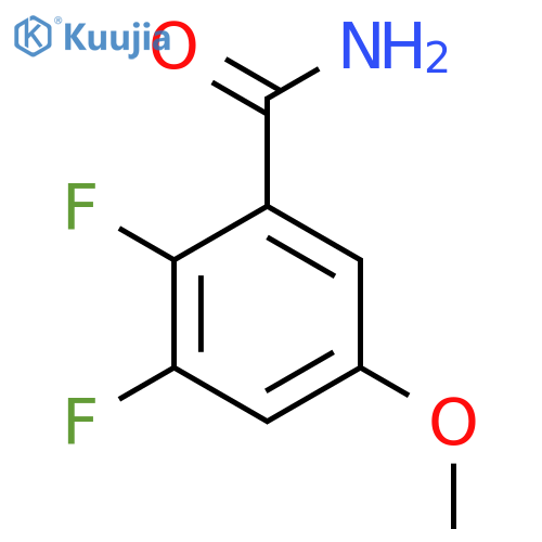 2,3-Difluoro-5-methoxybenzamide structure