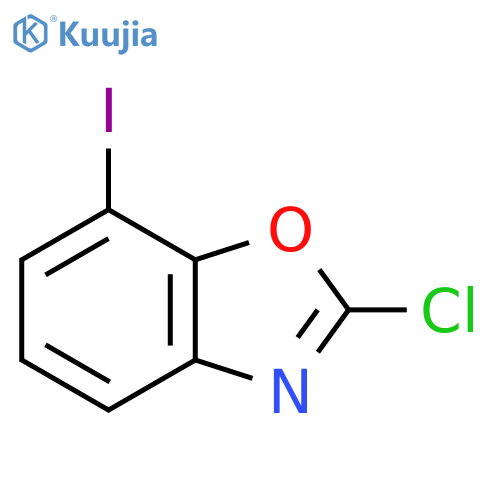 2-Chloro-7-iodobenzo[d]oxazole structure