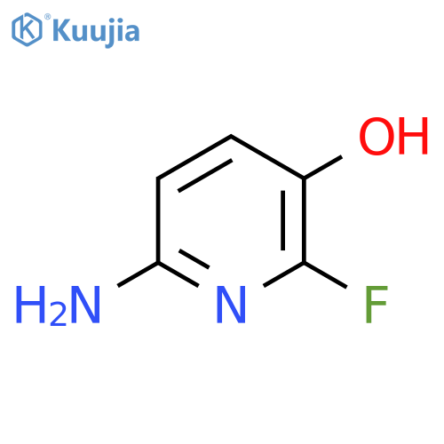 6-Amino-2-fluoro-3-hydroxypyridine structure