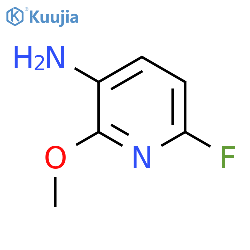 3-Amino-6-fluoro-2-methoxypyridine structure
