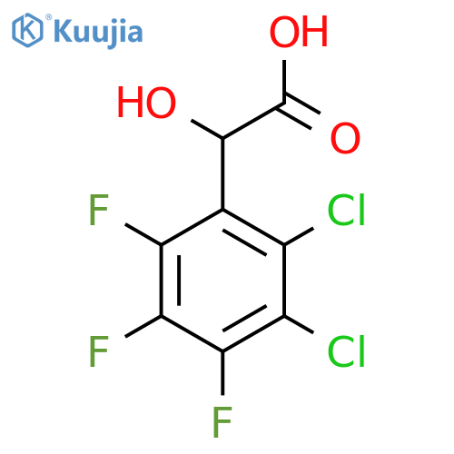 2,3-Dichloro-4,5,6-trifluoromandelic acid structure