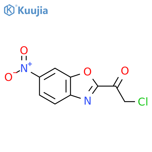 2-(2-Chloroacetyl)-6-nitrobenzo[d]oxazole structure