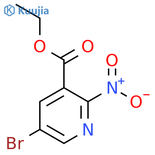 Ethyl 5-bromo-2-nitronicotinate structure