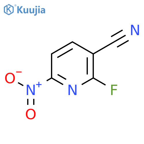2-Fluoro-6-nitronicotinonitrile structure