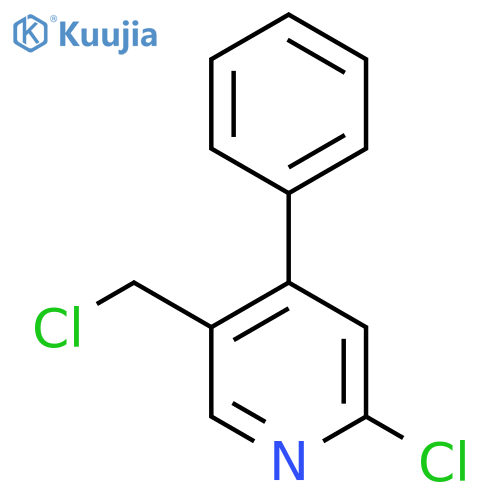 2-Chloro-5-chloromethyl-4-phenylpyridine structure