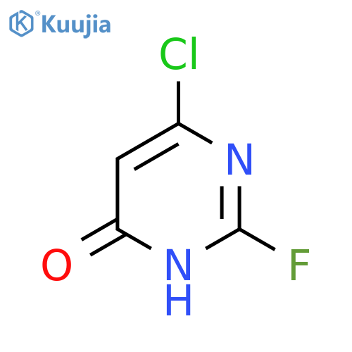 4-Chloro-2-fluoro-6-hydroxypyrimidine structure