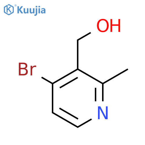 4-Bromo-2-methylpyridine-3-methanol structure