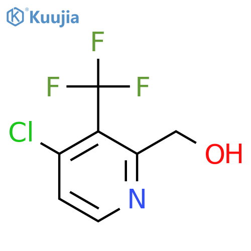 4-Chloro-3-(trifluoromethyl)pyridine-2-methanol structure