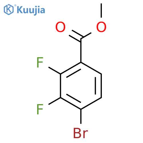 Methyl 4-bromo-2,3-difluorobenzoate structure
